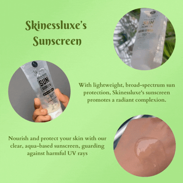 Skiness Aqua Aloe Sunscreen Gel SPF 50++